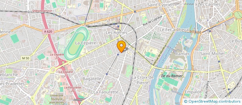 localisation de l'entreprise MONSIEUR AHMED BOUALAOUI à TOULOUSE