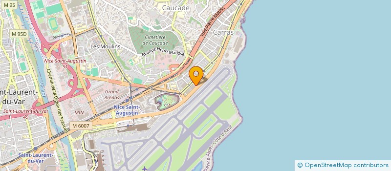 localisation de l'entreprise MONSIEUR AHMED BOUAZDIA à NICE