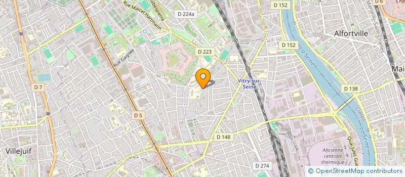 localisation de l'entreprise MONSIEUR AHMED BOUAZIZ à VITRY-SUR-SEINE