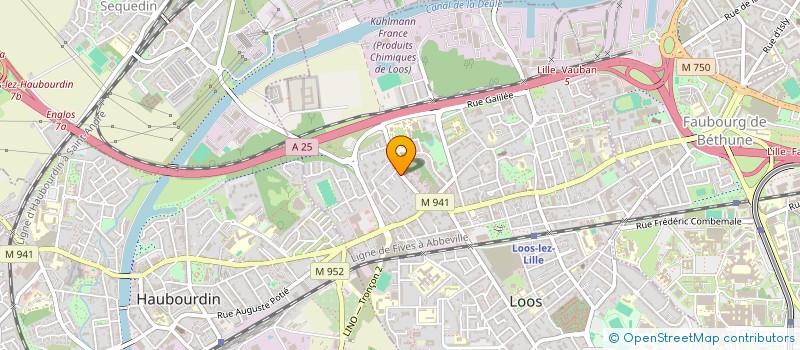 localisation de l'entreprise MONSIEUR AHMED BOUBAA  LOOS