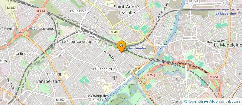 localisation de l'entreprise MONSIEUR AHMED BOUBEIRA à LAMBERSART