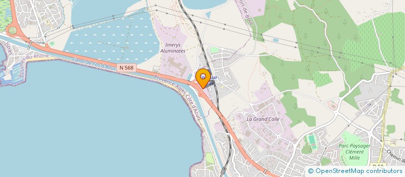 localisation de l'entreprise MONSIEUR AHMED BOUCEDJA  PORT DE BOUC