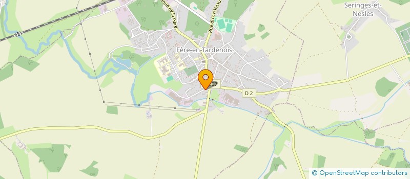 localisation de l'entreprise MONSIEUR AHMED BOUDJELLOUL  FERE-EN-TARDENOIS