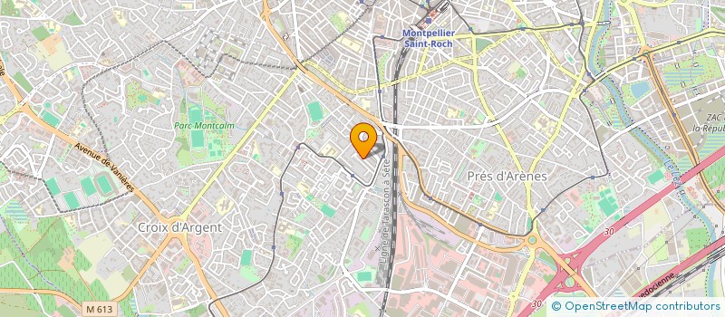 localisation de l'entreprise MONSIEUR AHMED BOUGUENSA à MONTPELLIER