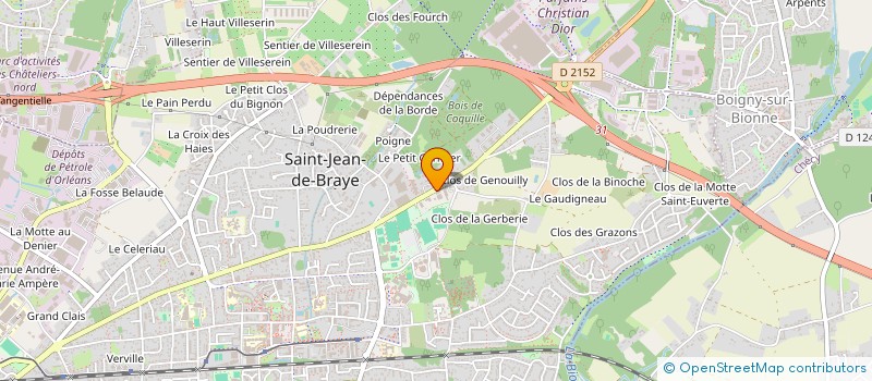 localisation de l'entreprise MONSIEUR AHMED BOUHADDOU à SAINT-JEAN-DE-BRAYE