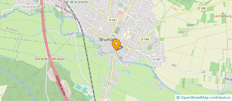 localisation de l'entreprise MONSIEUR AHMED BOUHENICHE à BRUMATH