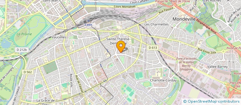 localisation de l'entreprise MONSIEUR AHMED BOUIDDOUH à CAEN