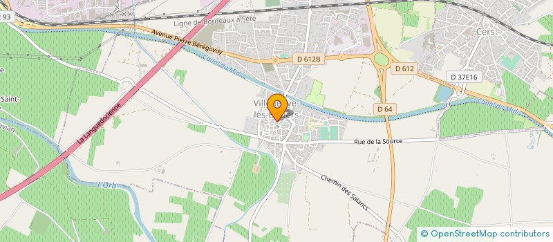 localisation de l'entreprise MONSIEUR AHMED BOUJANDIR  VILLENEUVE-LES-BEZIERS
