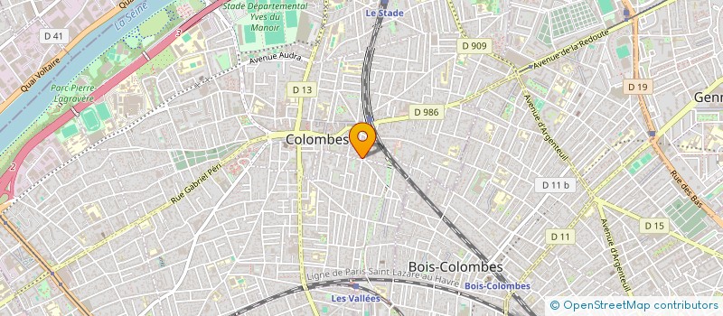 localisation de l'entreprise MONSIEUR AHMED BOUKEDIDECHE à COLOMBES