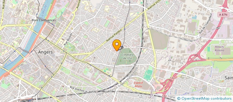 localisation de l'entreprise MONSIEUR AHMED BOUKEDIDECHE à ANGERS