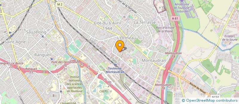 localisation de l'entreprise MONSIEUR AHMED BOUKENDIL à TOULOUSE
