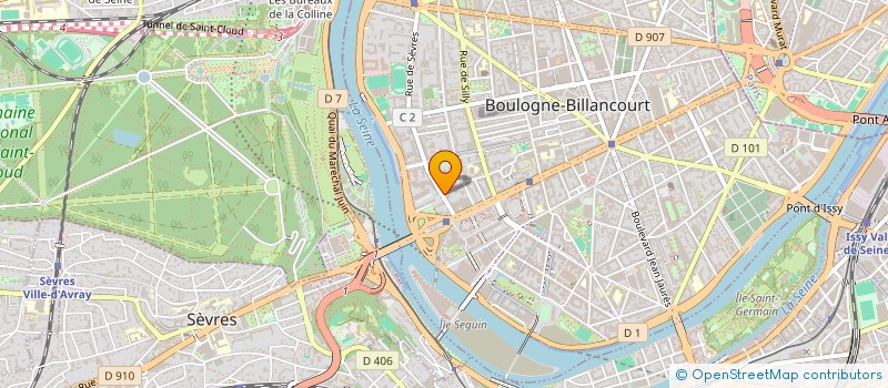 localisation de l'entreprise MONSIEUR AHMED BOUKHARI à BOULOGNE-BILLANCOURT