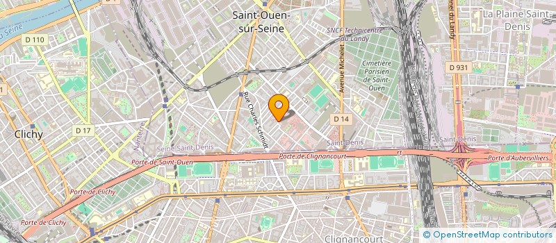localisation de l'entreprise MONSIEUR AHMED BOUKHTACHE à SAINT-OUEN-SUR-SEINE