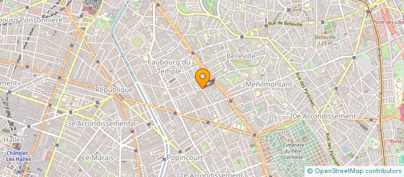 localisation de l'entreprise MONSIEUR AHMED BOULEGHLEM  PARIS