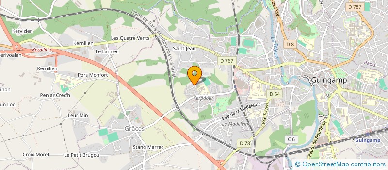 localisation de l'entreprise MONSIEUR AHMED BOUMEDIENE  GRACES