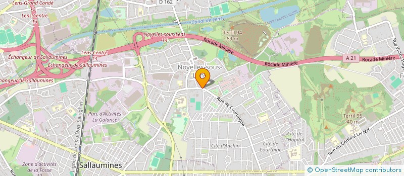 localisation de l'entreprise MONSIEUR AHMED BOUREMMA  NOYELLES SOUS LENS