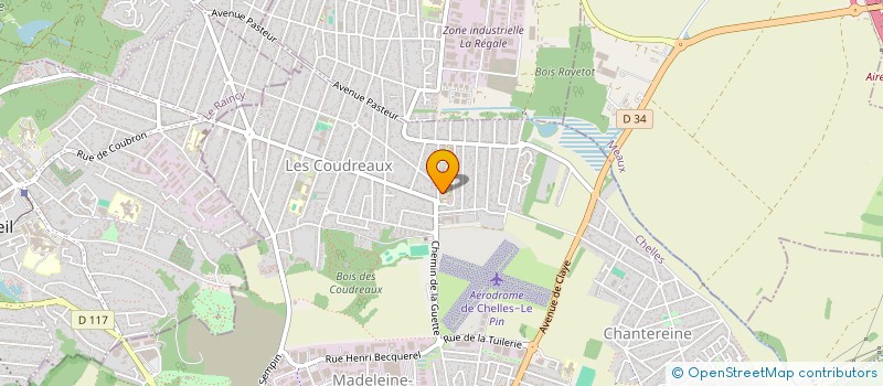 localisation de l'entreprise MONSIEUR AHMED BOUREZGUI  CHELLES