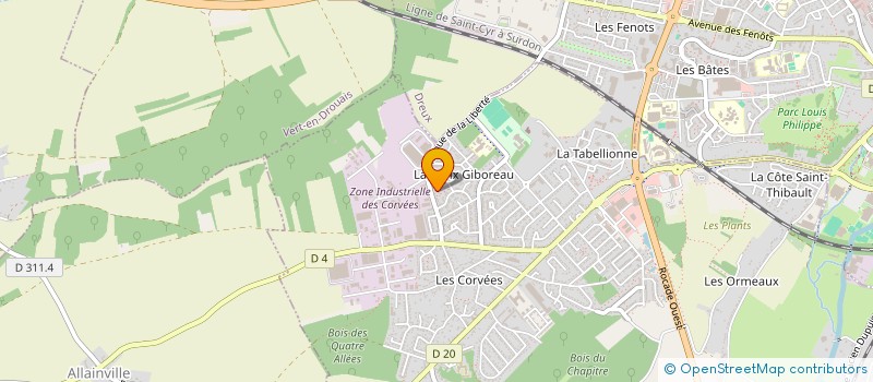 localisation de l'entreprise MONSIEUR AHMED BOUSSADEN à VERNOUILLET