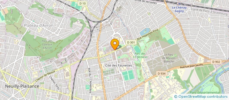 localisation de l'entreprise MONSIEUR AHMED BOUSSAIRI à NEUILLY-SUR-MARNE