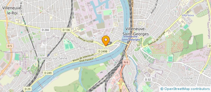 localisation de l'entreprise MONSIEUR AHMED BOUTAGOUNT à VILLENEUVE-LE-ROI