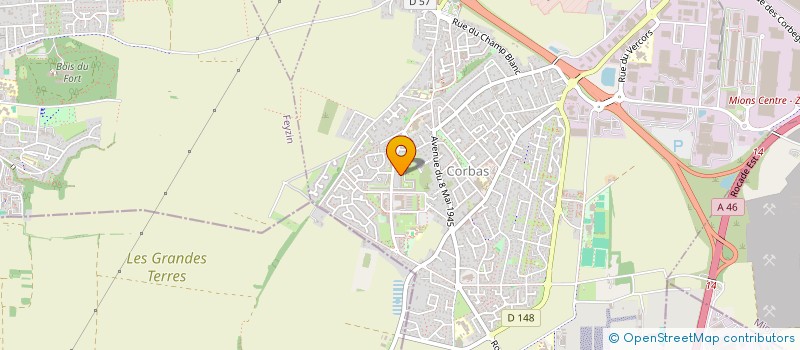 localisation de l'entreprise MONSIEUR AHMED BOUTHOUYAK à CORBAS