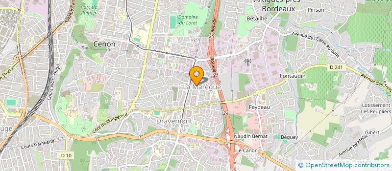 localisation de l'entreprise MONSIEUR AHMED BOUYOMAD à CENON