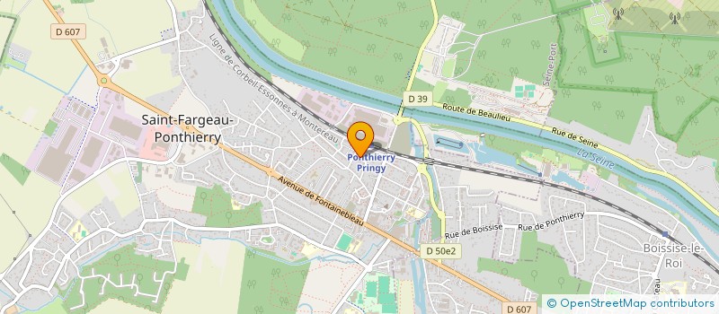 localisation de l'entreprise MONSIEUR AHMED BOUZELLATAT  SAINT-FARGEAU-PONTHIERRY