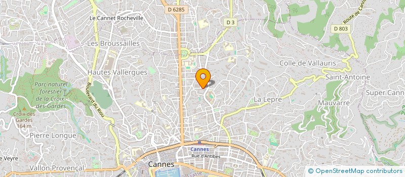 localisation de l'entreprise MONSIEUR AHMED BOUZGHAIA  CANNES