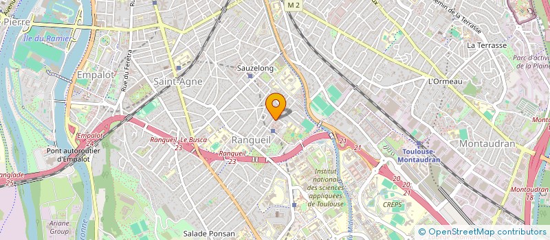 localisation de l'entreprise MONSIEUR AHMED BOUZIANE à TOULOUSE