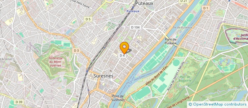 localisation de l'entreprise MONSIEUR AHMED BOUZID à SURESNES