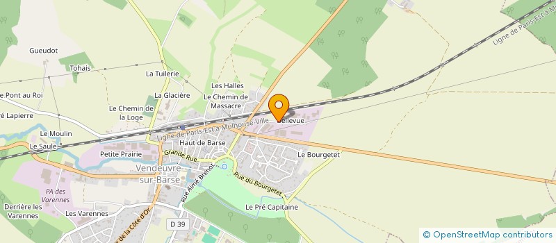 localisation de l'entreprise MONSIEUR AHMED BRAHMI à VENDEUVRE-SUR-BARSE
