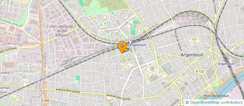 localisation de l'entreprise MONSIEUR AHMED BRANCI à RUEIL-MALMAISON