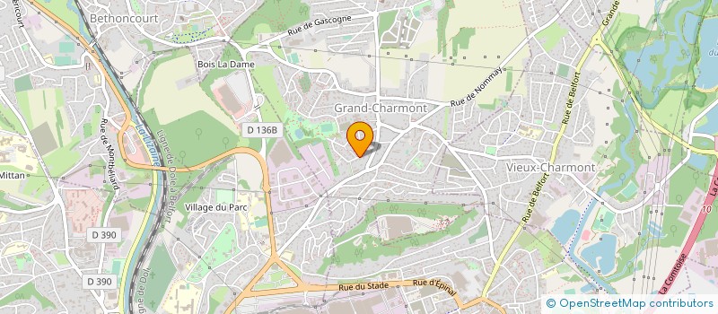 localisation de l'entreprise MONSIEUR AHMED CANKAYA  GRAND-CHARMONT