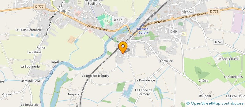 localisation de l'entreprise MONSIEUR AHMED CHAARA  GUIPRY-MESSAC