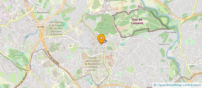 localisation de l'entreprise MONSIEUR AHMED CHADLI à MONTPELLIER