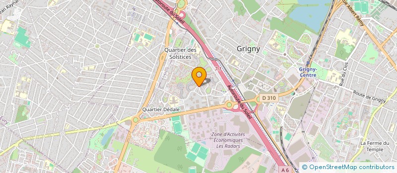 localisation de l'entreprise MONSIEUR AHMED CHAFI à GRIGNY