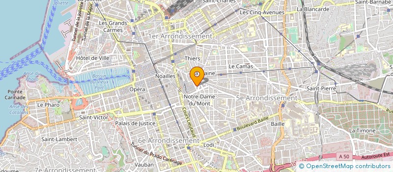 localisation de l'entreprise MONSIEUR AHMED CHAKOUR à MARSEILLE