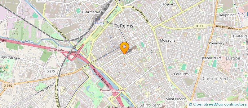 localisation de l'entreprise MONSIEUR AHMED CHAOUKI AZEB  REIMS