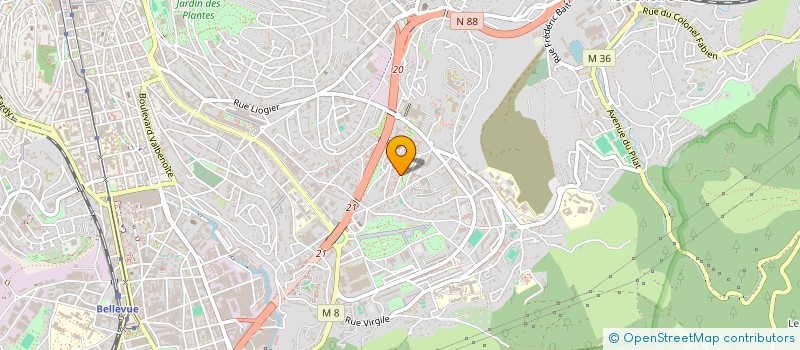 localisation de l'entreprise MONSIEUR AHMED CHARAF  SAINT-ETIENNE