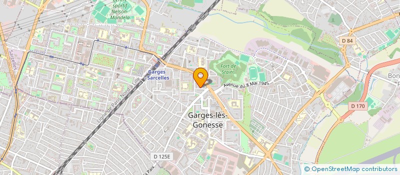 localisation de l'entreprise MONSIEUR AHMED CHARFI à GARGES-LES-GONESSE