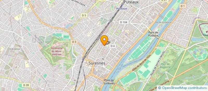 localisation de l'entreprise MONSIEUR AHMED CHATIR à SURESNES