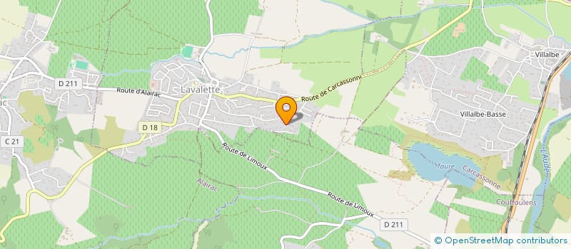 localisation de l'entreprise MONSIEUR AHMED CHATRI  LAVALETTE