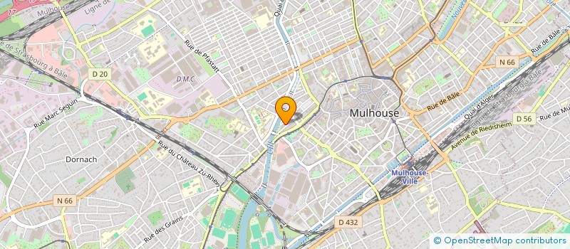 localisation de l'entreprise MONSIEUR AHMED CHEIKHROUHOU à MULHOUSE