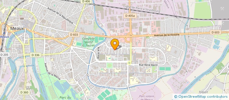 localisation de l'entreprise MONSIEUR AHMED CHEKIFA à MEAUX