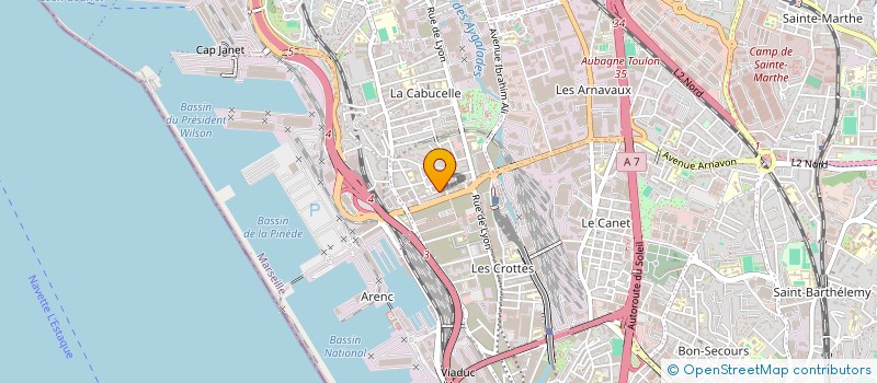 localisation de l'entreprise MONSIEUR AHMED CHEMKHAR à MARSEILLE