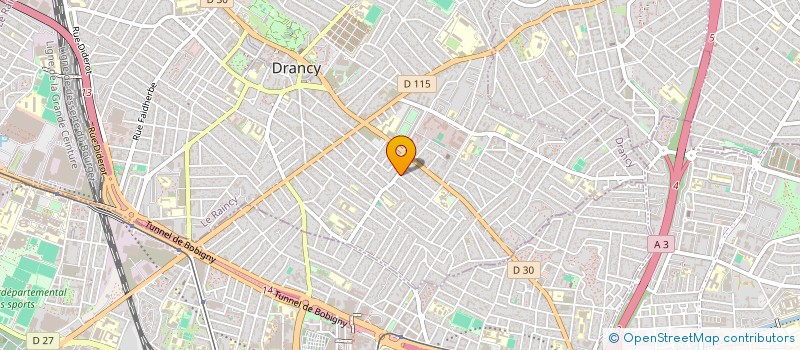 localisation de l'entreprise MONSIEUR AHMED CHEMS EDINE MOKRANI à DRANCY