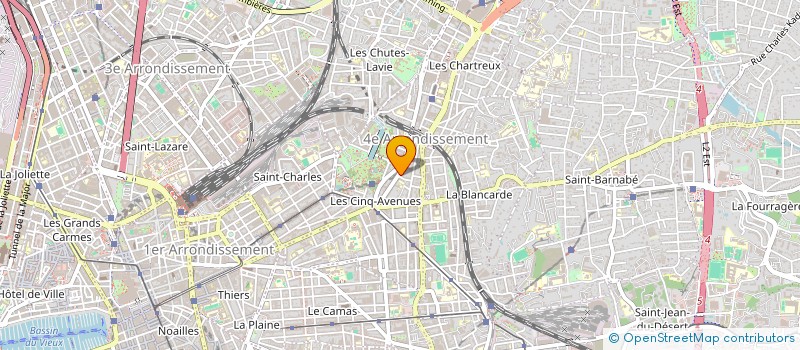 localisation de l'entreprise MONSIEUR AHMED CHEREF à MARSEILLE