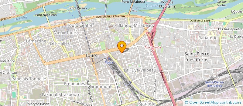 localisation de l'entreprise MONSIEUR AHMED CHERFI  TOURS