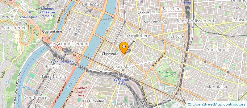 localisation de l'entreprise MONSIEUR AHMED CHERIF SAADI  LYON