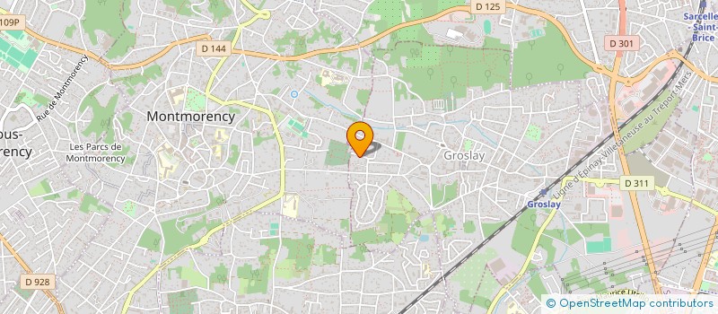 localisation de l'entreprise MONSIEUR AHMED CHERIFI à GROSLAY